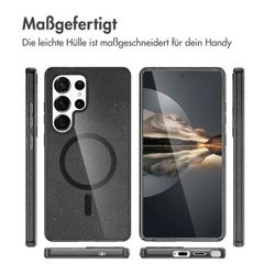 imoshion Sparkle Back Cover mit MagSafe Samsung Galaxy S25 Ultra - Glitter Schwarz