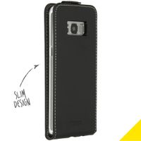 Accezz Flip Case Samsung Galaxy S8 - Schwarz