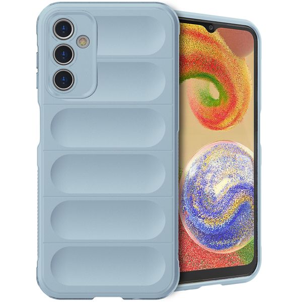 imoshion EasyGrip Back Cover für das Samsung Galaxy A14 (5G/4G) - Hellblau