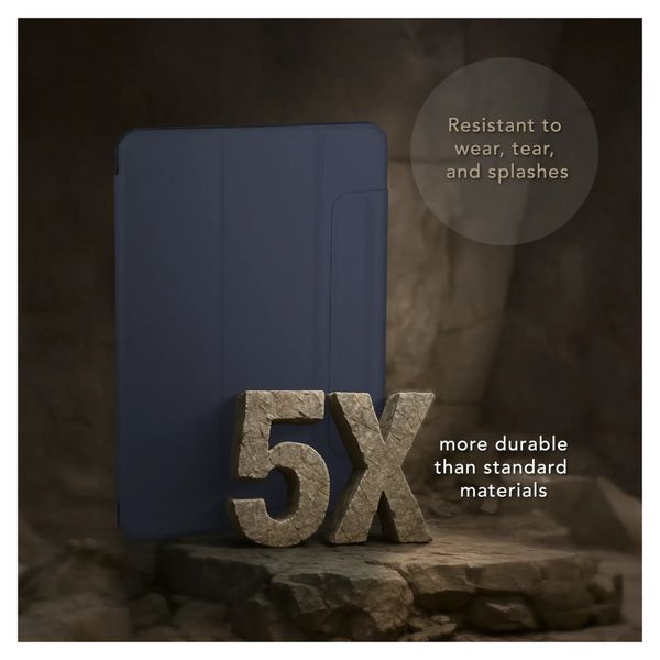 dbramante1928 Avenida ICON Klapphülle Apple iPad 11 (2025) 11 Zoll A16 / iPad 10 (2022) 10.9 Zoll - Deep Water