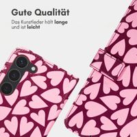 imoshion Design Klapphülle Samsung Galaxy S23 - Hearty Blush
