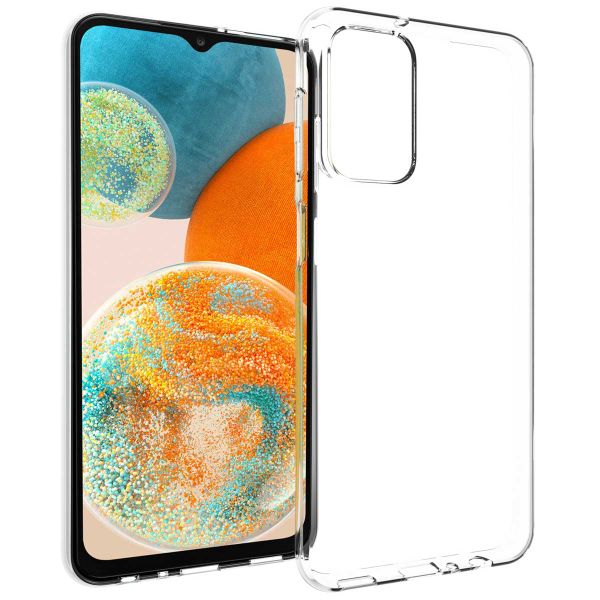 Accezz TPU Clear Cover für das Samsung Galaxy A23 (5G) - Transparent