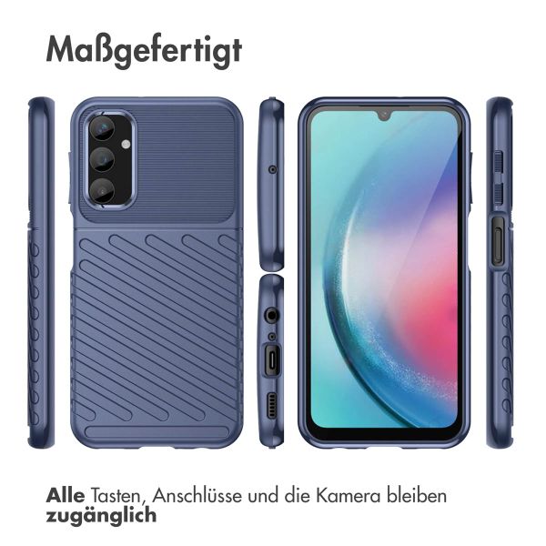 imoshion Thunder Backcover für das Samsung Galaxy A25 (5G) - Dunkelblau