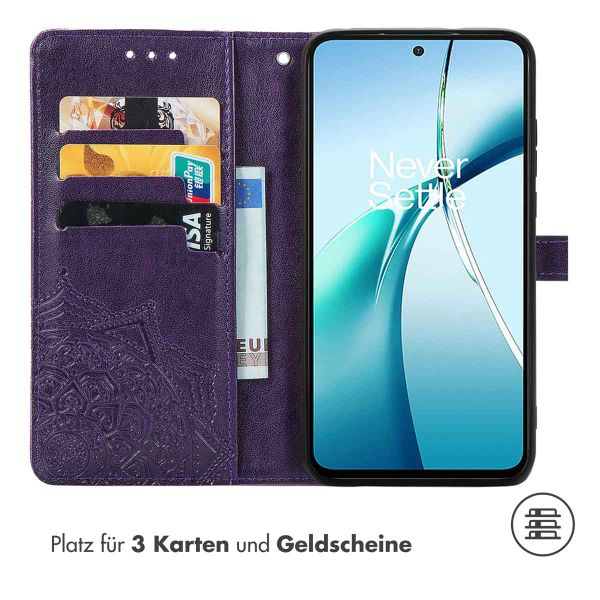 imoshion Mandala Klapphülle Xiaomi Redmi Note 14 (4G) - Violett