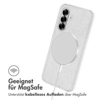 imoshion Glitzer Back Cover mit MagSafe Samsung Galaxy A36 - Glitzer Transparent