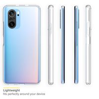 Accezz Clear TPU Backcover Xiaomi Poco F3 - Transparent