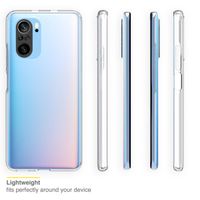 Accezz TPU Clear Cover für das Xiaomi Poco F3 - Transparent