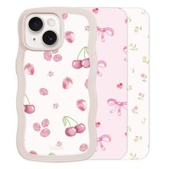 Holdit Print Pack für das Apple iPhone 13 / 14 / 15 - Pink Breeze