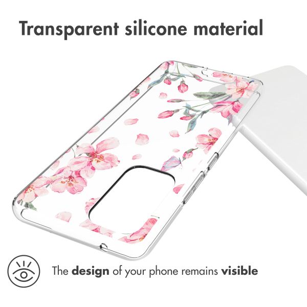 imoshion  Design Hülle für das Samsung Galaxy A53 - Blossom Watercolor