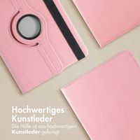imoshion 360° drehbare Klapphülle Apple iPad Pro 13 (2025) M5 / (2024) M4 - Rosa