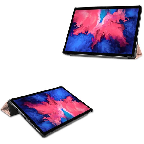 imoshion Trifold Klapphülle Lenovo Tab P11 / P11 Plus - Roségold