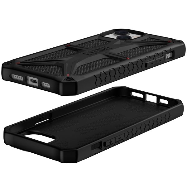 UAG Monarch Backcover für das Apple iPhone 14 Plus - Kevlar Black