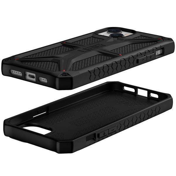 UAG Monarch Backcover für das iPhone 14 Plus - Kevlar Black