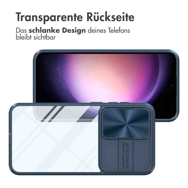 imoshion Back Cover mit Kameraschieber Samsung Galaxy S24 - Dunkelblau