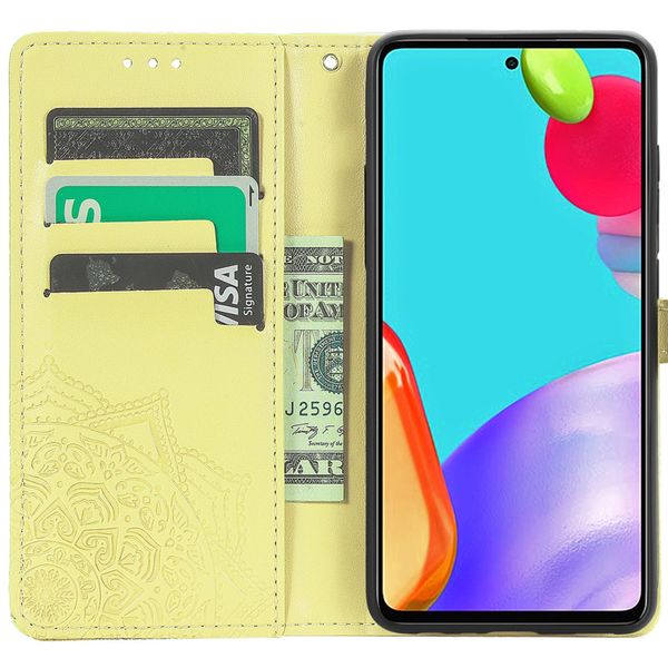 imoshion Mandala Klapphülle Samsung Galaxy A72 - Gelb
