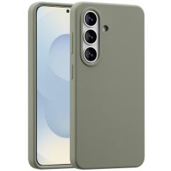 Accezz Liquid Silikoncase mit MagSafe Samsung Galaxy S26 - Cooper Green