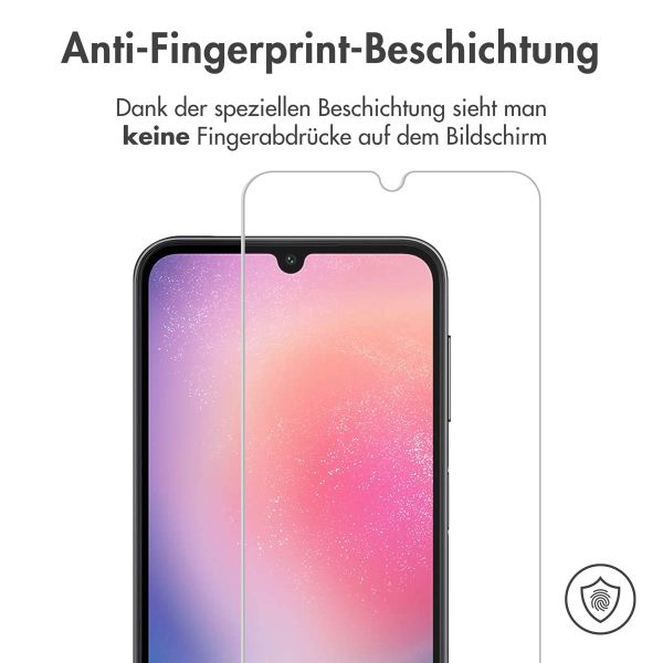 imoshion Screen Protector aus gehärtetem Glas für das Samsung Galaxy A25 (5G) - Transparent