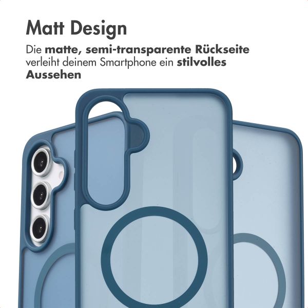 imoshion Color Guard Back Cover mit MagSafe Samsung Galaxy S24 FE - Dunkelblau