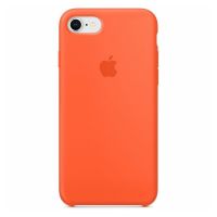 Apple Silikoncase Apple iPhone SE (2022 / 2020) / 8 / 7 - Spicy Orange