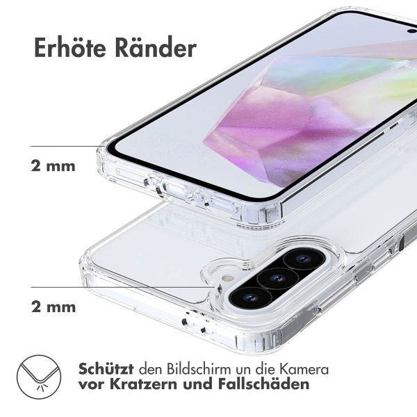 Accezz Xtreme Impact Case für das Samsung Galaxy A36 - Transparent