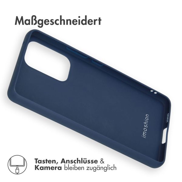 imoshion TPU Color Cover Samsung Galaxy A53 - Dunkelblau