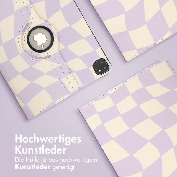 imoshion 360° drehbare Design Klapphülle Apple iPad Pro 13 (2025) M5 / (2024) M4 - Dancing Cubes