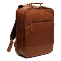 The Chesterfield Brand Jamaica Laptop Rucksack 15-15.6 Zoll - Echtes Leder - Cognac