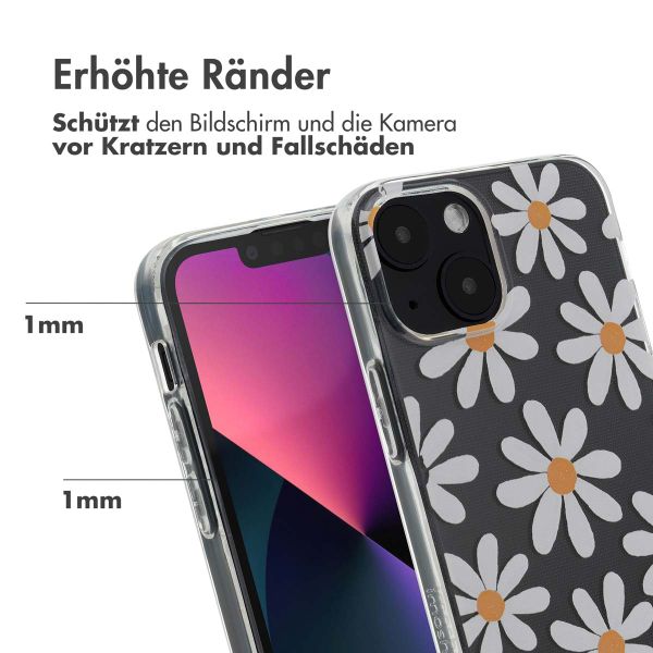 imoshion Design Hülle für das iPhone 13 Mini - Daisy flower