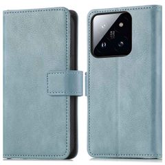 imoshion Luxuriöse Klapphülle Xiaomi 14T Pro - Hellblau