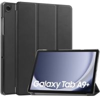 imoshion Trifold Klapphülle für das Samsung Galaxy Tab A9 Plus - Schwarz