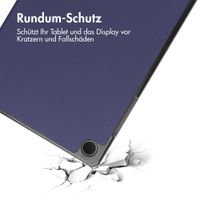 imoshion Trifold Klapphülle Samsung Galaxy Tab A11 Plus - Dunkelblau