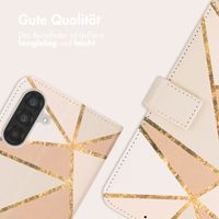 imoshion Design Klapphülle Samsung Galaxy A36 - Beige Graphic