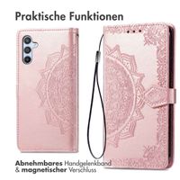 imoshion Mandala Klapphülle Samsung Galaxy A54 (5G) - Rosé gold
