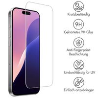 Accezz Displayschutz aus gehärtetem Glas für das Apple iPhone 16 Pro Max