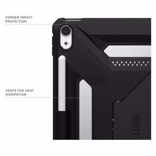 UAG Scout Klapphülle Apple iPad Air 11 Zoll (2026) M4 / (2025) M3 / (2024) M2 - Black