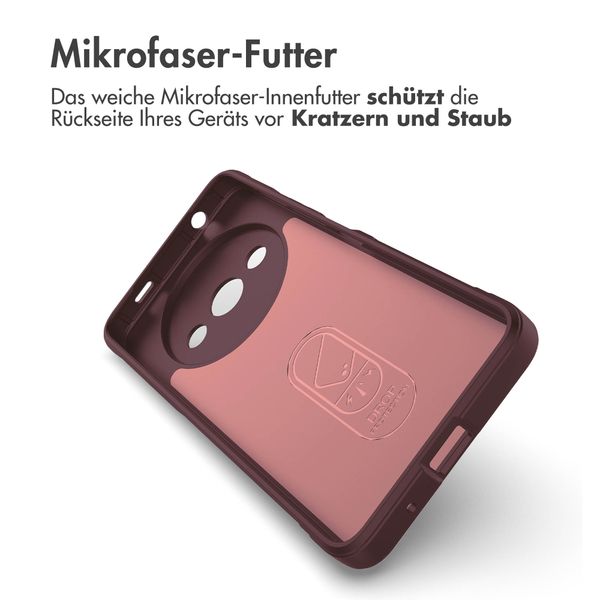 imoshion EasyGrip Back Cover für das Xiaomi Redmi A3 - Aubergine