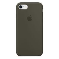 Apple Silikoncase Apple iPhone SE (2022 / 2020) / 8 / 7 - Dark Olive
