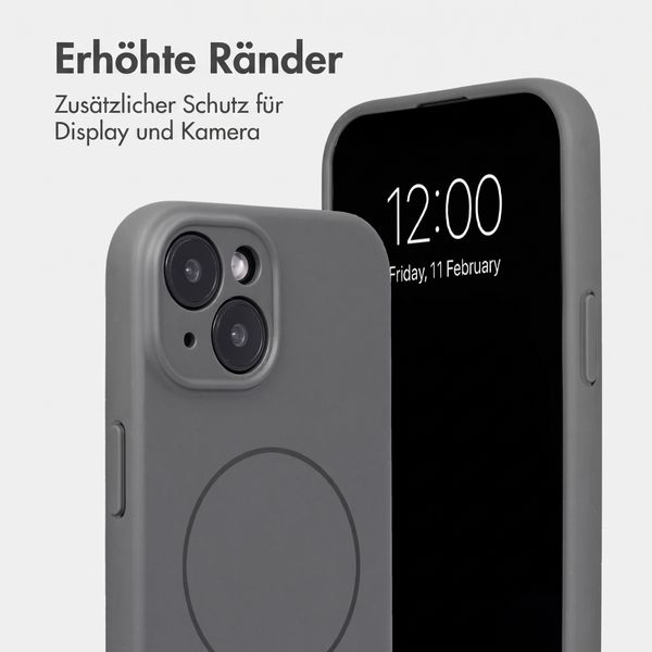 Accezz Grip Backcover mit MagSafe Apple iPhone 13 - Grau