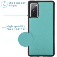 imoshion Luxuriöse Portemonnaie-Klapphülle Samsung Galaxy S20 FE - Türkis