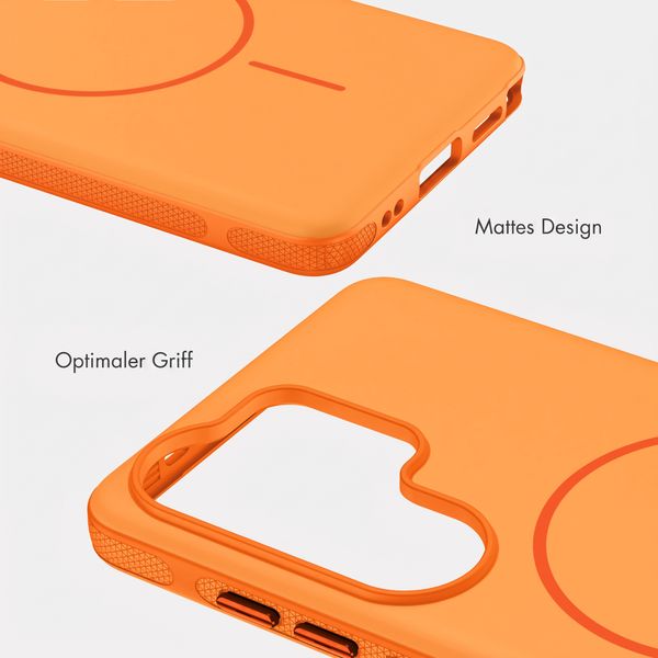 imoshion Color Backcover mit Thin MagSafe Ring Samsung Galaxy S26 Ultra - Orange