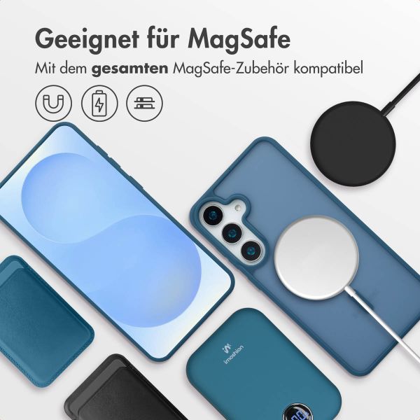 imoshion Color Guard Back Cover mit MagSafe für das Samsung Galaxy S25 - Dunkelblau