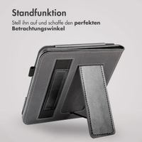 imoshion Klapphülle Sleepcover mit strap und stand für das Kobo Libra 2 / Tolino Vision 6 - Schwarz