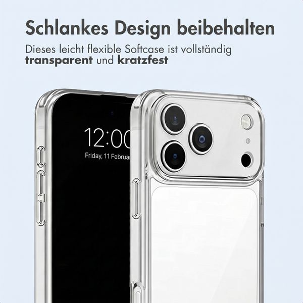 imoshion Protective Backcover Apple iPhone 18 Pro Max / 17 Pro Max - Transparent