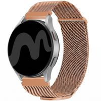 imoshion Magnetisches Milanaise Armband -   Universelle 20 mm Anschluss - Größe M - Rosé gold