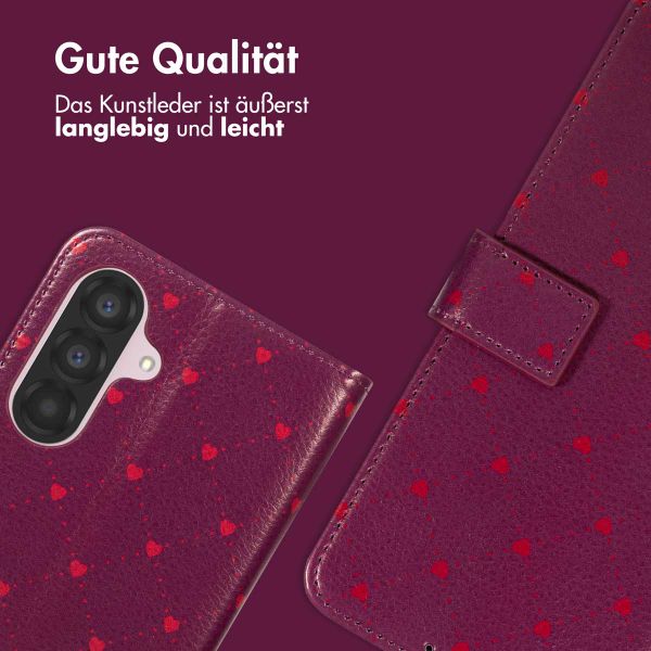 imoshion Design Klapphülle Samsung Galaxy A17 (5G) - Crush Check Coral Dust