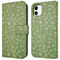 imoshion ﻿Design Klapphülle für das iPhone 11 - Green Flowers