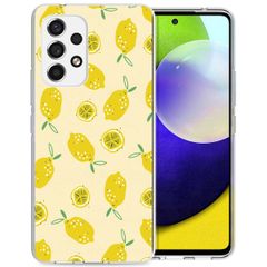 imoshion Design Hülle Samsung Galaxy A53 - Lemons