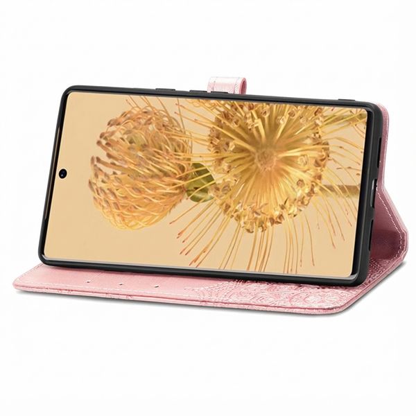 imoshion Mandala Klapphülle Google Pixel 6 Pro - Rosé gold