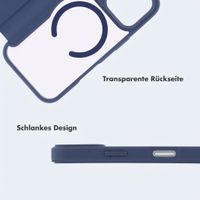 imoshion Transparente Bookcase mit MagSafe Apple iPhone 17 Pro - Blau