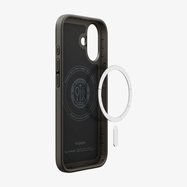 Spigen Thin Fit Backcover mit MagSafe Apple iPhone 17 - Gunmetal